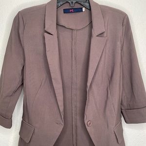 Women's Blazer "Roma Collection" in Gray, Size L